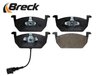 SET PLACUTE FRANA BRECK 22035 00 701 00 - Compatibil cu AUDI, SEAT, SKODA, VW