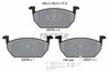 Set placute frana Textar 2203501