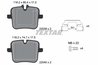 SET PLACUTE FRANA TEXTAR 2203901 - Compatibil cu ALPINA, BMW, ROLLS-ROYCE