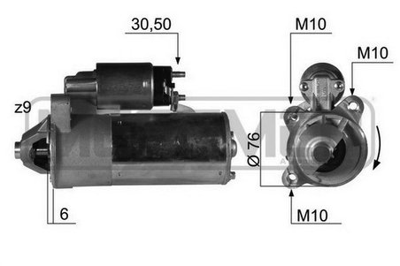 ELECTROMOTOR ERA 220415A - Compatibil cu FORD