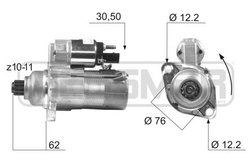ELECTROMOTOR ERA 220450A - Compatibil cu AUDI, SEAT, SKODA, VW