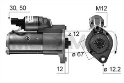 ELECTROMOTOR ERA 220521A - Compatibil cu MERCEDES-BENZ, VW
