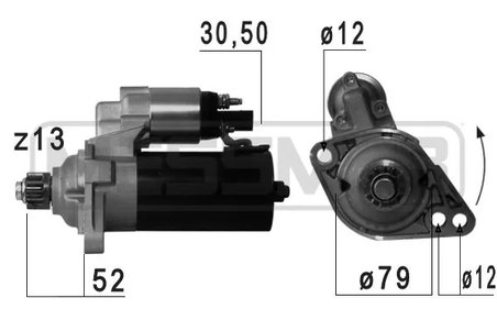 Electromotor ERA 220673A