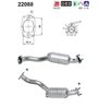 CATALIZATOR AS 22088 - Compatibil cu HONDA