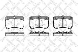 Set placute frana Stellox 223 002-SX
