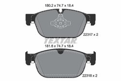Set placute frana Textar 2231701