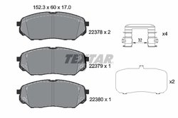 SET PLACUTE FRANA TEXTAR 2237801 - Compatibil cu HYUNDAI, KIA