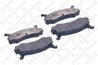 Set placute frana Stellox 224 000-SX