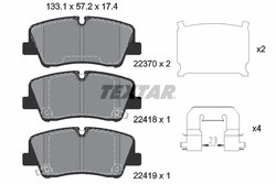 Set placute frana Textar 2241801