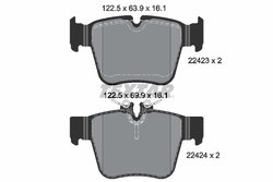 Set placute frana Textar 2242301