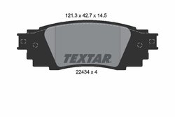 Set placute frana Textar 2243401
