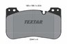 SET PLACUTE FRANA TEXTAR 2244101 - Compatibil cu BMW