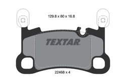 Set placute frana Textar 2246801