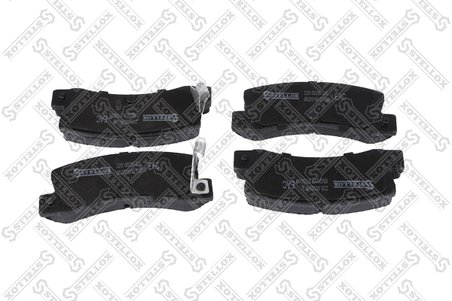 Set placute frana Stellox 225 002B-SX