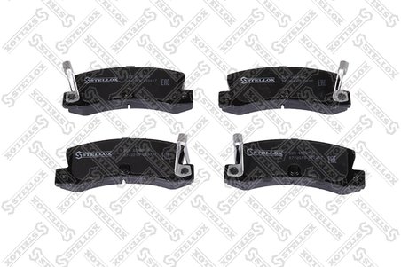 Set placute frana Stellox 225 004B-SX