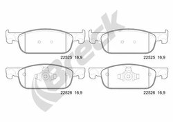 Set placute frana Breck 22525 00 702 00