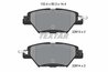 Set placute frana Textar 2261301