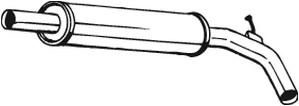 Toba esapament intermediara Bosal 227-617