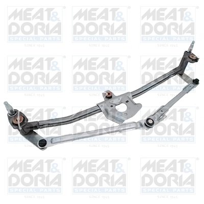 LEGATURI STERGATOR PARBRIZ MEAT & DORIA 227001 - Compatibil cu AUDI, SEAT, SKODA, VW