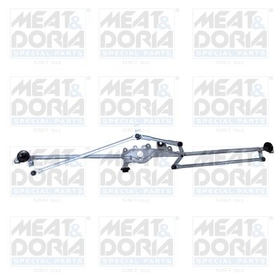 LEGATURI STERGATOR PARBRIZ MEAT & DORIA 227036 - Compatibil cu OPEL