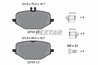 SET PLACUTE FRANA TEXTAR 2272303 - Compatibil cu MERCEDES-BENZ