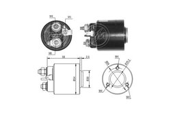 Solenoid electromotor ERA 227384