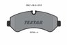 SET PLACUTE FRANA TEXTAR 2279101 - Compatibil cu FREIGHTLINER, MERCEDES-BENZ