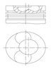 Piston MAHLE 228 31 00