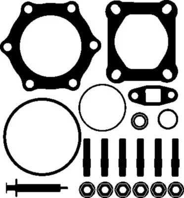 Set montaj turbo MAHLE 228 TA 17921 000