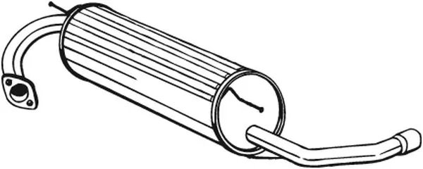 Toba esapament finala Bosal 228-003