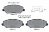 SET PLACUTE FRANA TEXTAR 2280401 - Compatibil cu HYUNDAI, KIA