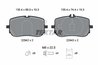 Set placute frana Textar 2294201
