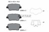 SET PLACUTE FRANA TEXTAR 2295301 - Compatibil cu BUICK (SGM), HOLDEN, OPEL, VAUXHALL