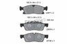 SET PLACUTE FRANA TEXTAR 2297701 - Compatibil cu MASERATI
