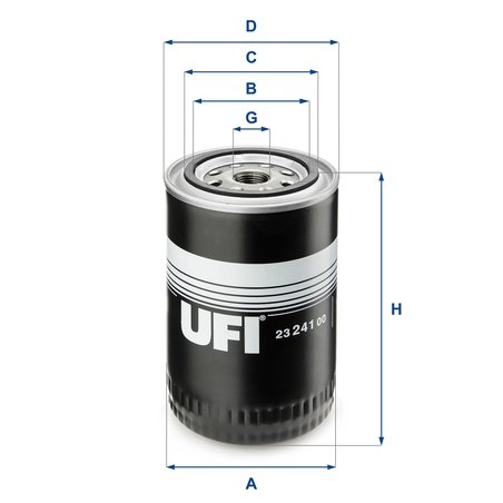 Filtru ulei UFI 23.241.00
