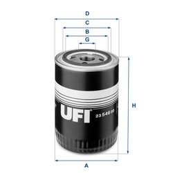Filtru ulei UFI 23.546.00