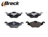 SET PLACUTE FRANA BRECK 23063 00 702 10 - Compatibil cu CHEVROLET, OPEL, VAUXHALL