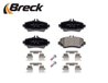 SET PLACUTE FRANA BRECK 23070 00 701 20 - Compatibil cu MERCEDES-BENZ