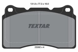 Set placute frana Textar 2309203