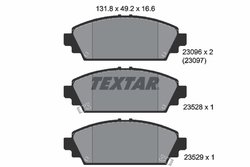 Set placute frana Textar 2309601