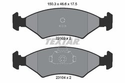 Set placute frana Textar 2310301