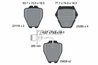 Set placute frana Textar 2311901