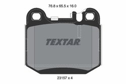 Set placute frana Textar 2315702