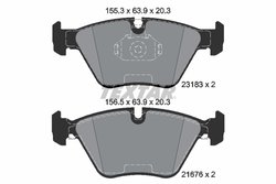 Set placute frana Textar 2318302