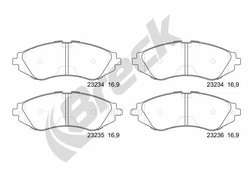 Set placute frana Breck 23234 00 701 10