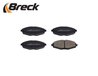 SET PLACUTE FRANA BRECK 23241 00 702 00 - Compatibil cu CHEVROLET, DAEWOO, FSO