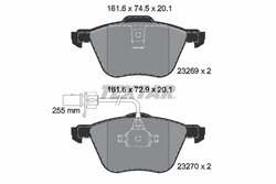 Set placute frana Textar 2326903