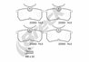 SET PLACUTE FRANA BRECK 23353 00 704 00 - Compatibil cu FORD