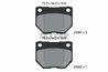 SET PLACUTE FRANA TEXTAR 2338102 - Compatibil cu SUBARU