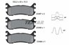SET PLACUTE FRANA TEXTAR 2338704 - Compatibil cu EUNOS, FORD ASIA & OCEANIA, MAZDA